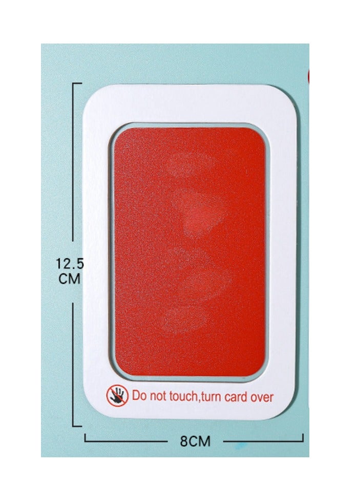 YACHIPET English: Clean Touch Pet Paw Print Kit - Non-Toxic Ink Pad for Dogs and Cats, Includes Cards for Keepsakes - Image 4