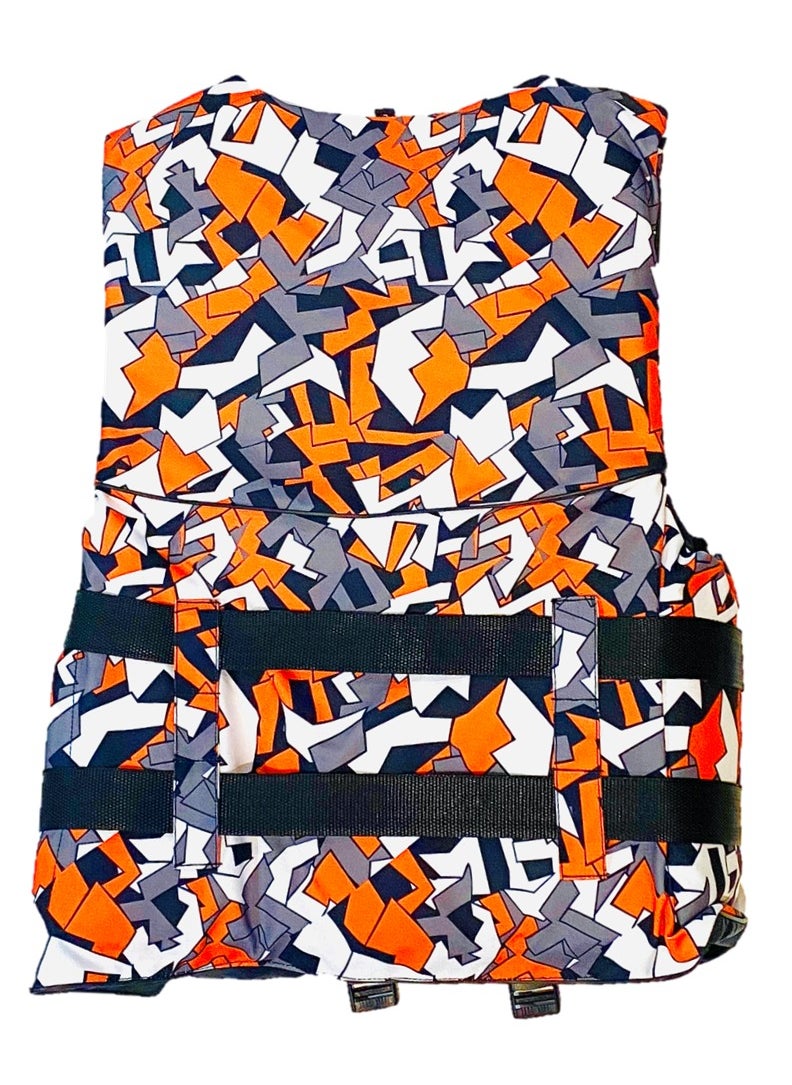 oakura - J04 Life Jacket Premium Buoyancy Vest For Adults And Kids Adjustable Fit, Available In 3 Different Mesmerizing Colors And 5 Different Sizes - Image 1