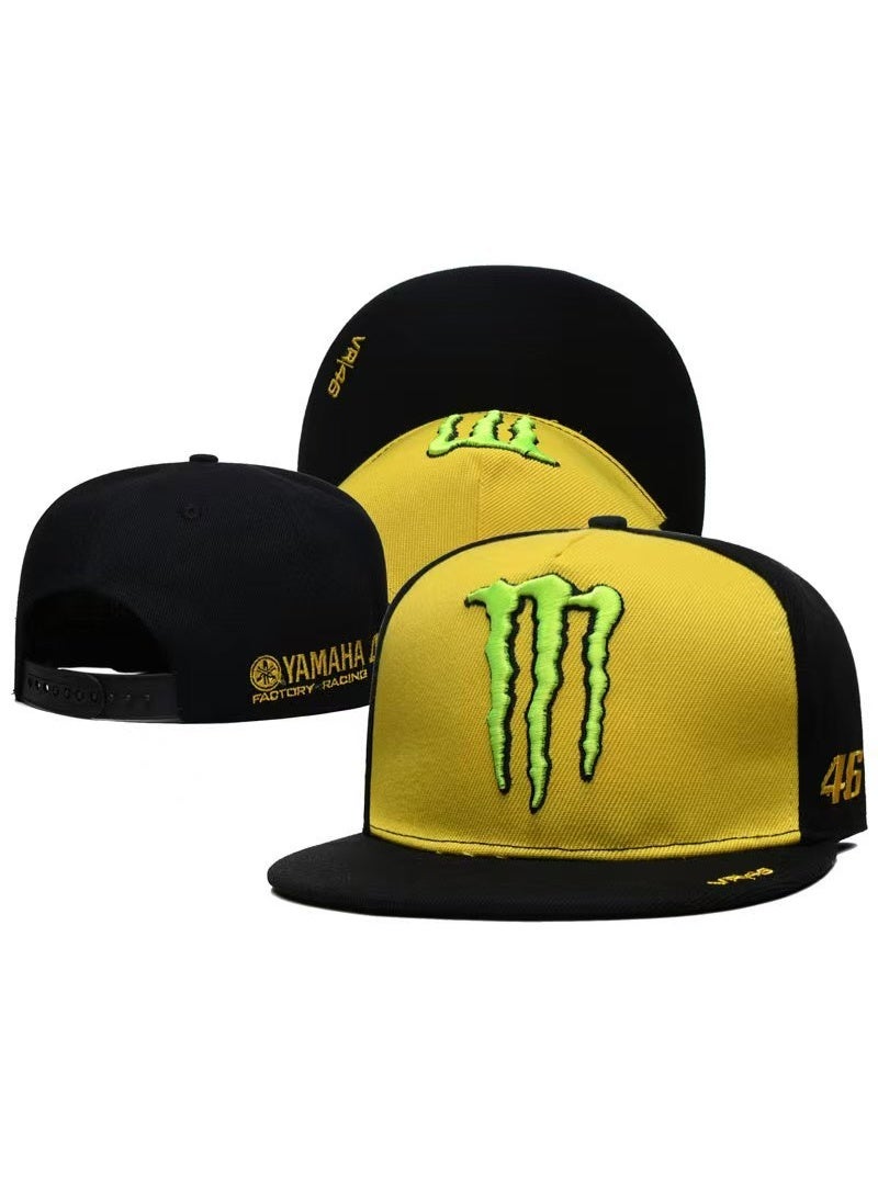 Monster Energy Yamaha VR46 Monster Energy Yellow & Black Snapback