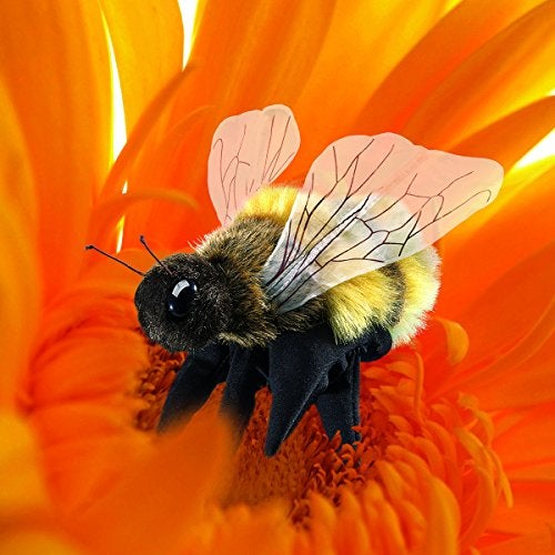 Folkmanis Honey Bee Hand Puppet Yellow Black 3028 - Image 5