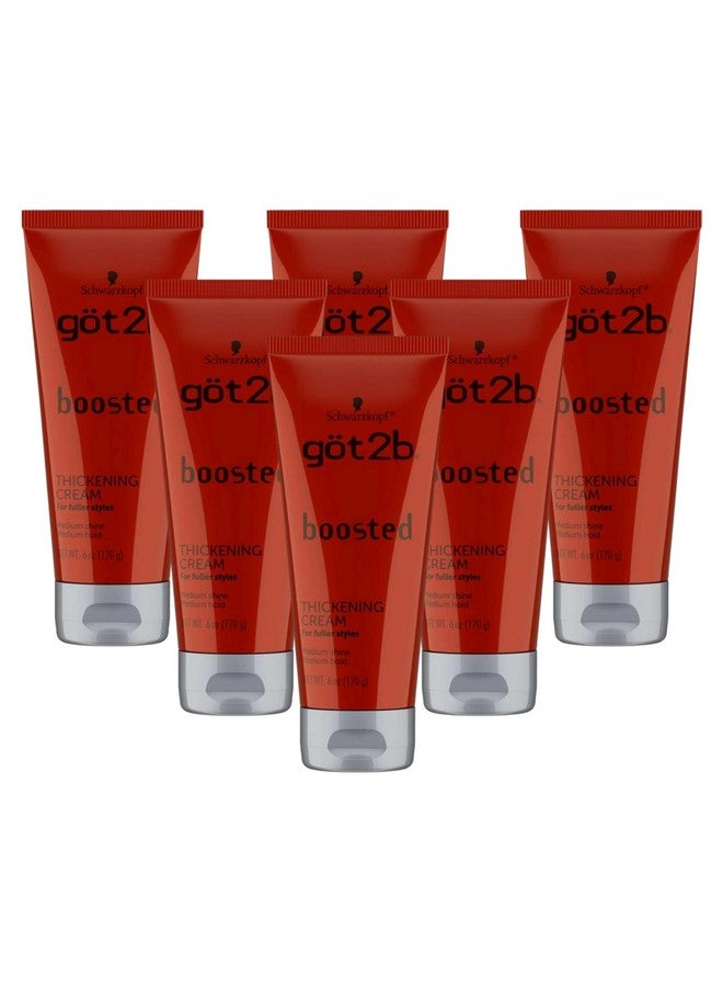 Got2b Got 2B Boosted Thickening Cream 6 Ounce (Pack of 6) - Image 1