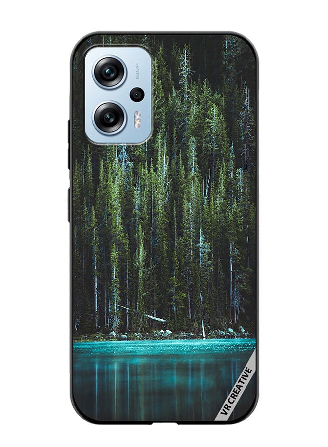 VR CREATIVE Protective Case Cover For Xiaomi Poco X4 GT Lake Design Multicolour - Image 1