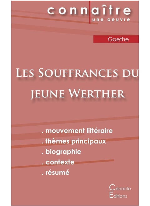 Fiche de lecture Les Souffrances du jeune Werther