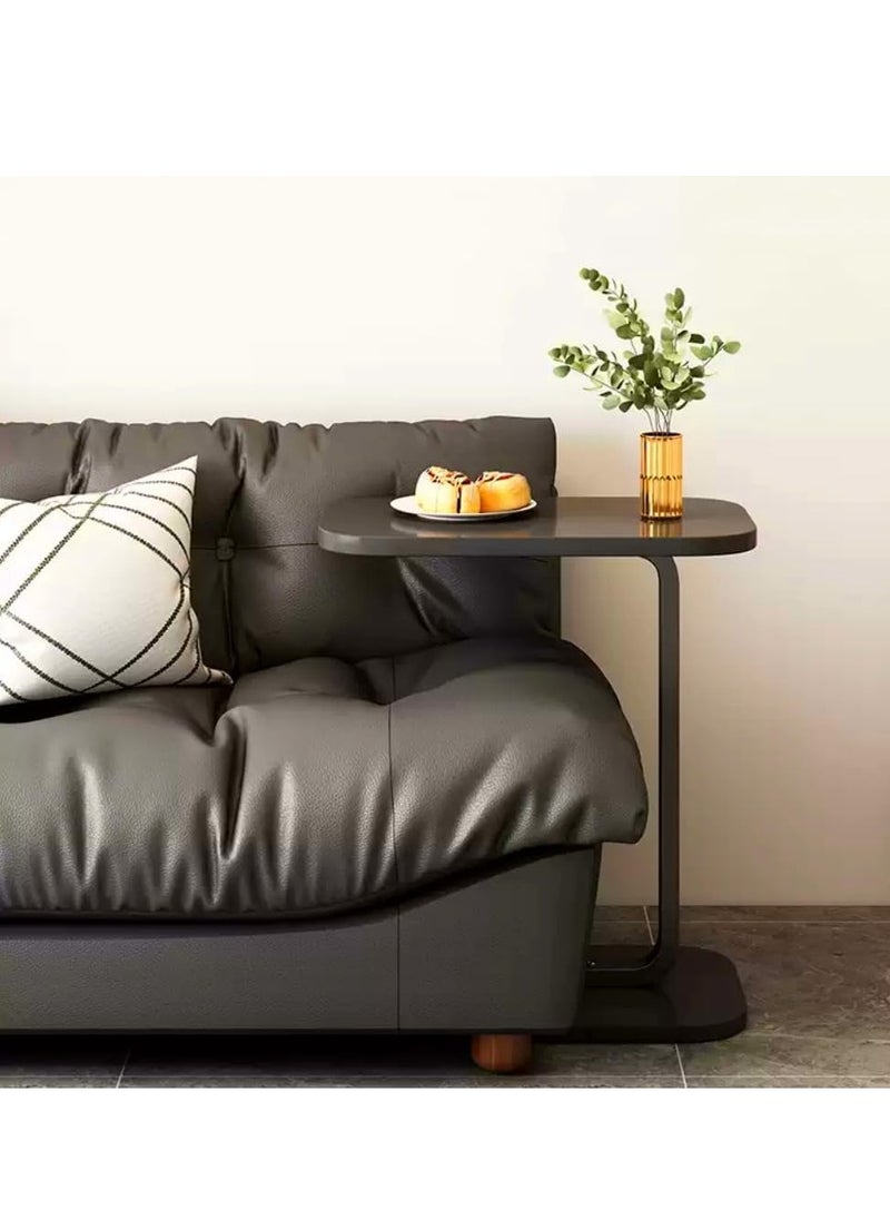 Bluejw - Home Side Tables for Small Spaces，Sofa Side Table Small Coffee Table Anti-Rust Waterproof, End Tables for Living Room Bedroom Balcony Office (Black) - Image 1