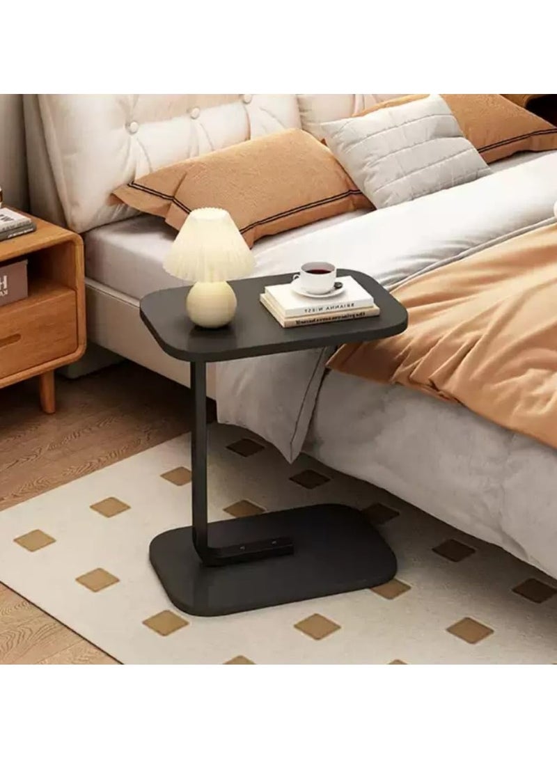 Bluejw - Home Side Tables for Small Spaces，Sofa Side Table Small Coffee Table Anti-Rust Waterproof, End Tables for Living Room Bedroom Balcony Office (Black) - Image 1