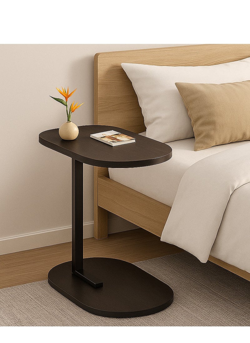 Bluejw Home Side Tables for Small Spaces，Sofa Side Table Small Coffee Table Anti-Rust Waterproof, End Tables for Living Room Bedroom Balcony Office (Black)  - Image 4