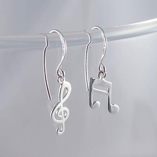 Boma Jewelry Sterling Silver Music Note & Treble Clef Earrings - Image 5