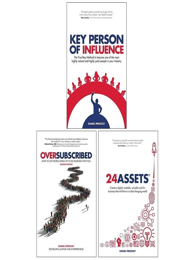 Daniel Priestley Collection 3 Books Set