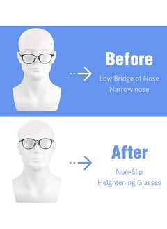 Depend 20 Pairs Eyeglass Nose Pads, Soft Silicone Adhesive Glasses, Anti-Slip Heighten Air Chamber Nose Pads, Design More Soft And Comfortable For Full Plastic Frames, Eyeglasses, Sunglasses  - Image 5