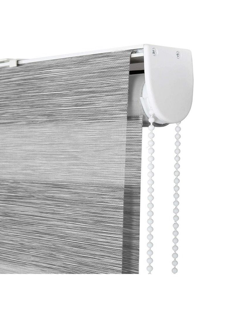 Home Gallery Zebra Blinds for Windows 200*200 cm gray - Image 3