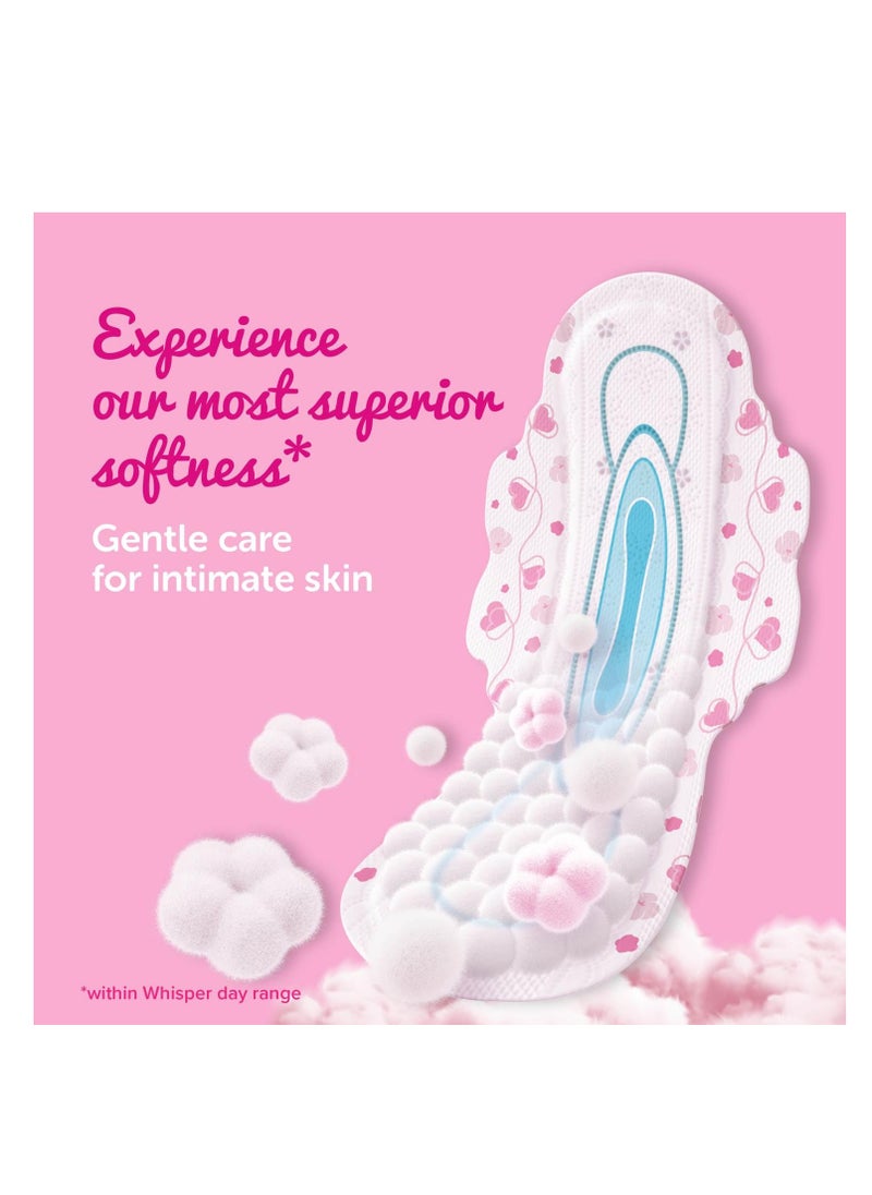 Whisper Whisper Ultra Soft Sanitary Pads for Women, XL, 15 Napkins (Pack of 1)  - Image 5