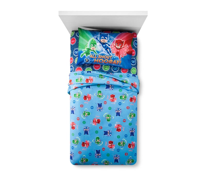 PJMASKS PJ Masks Twin Sheet Set Its Hero Time - Image 2