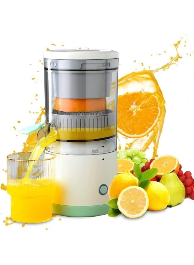 MANAM TRADING Citrus Juicer Machines Fruit Electric Orange Juicer Squeezer USB Rechargeable Easy Press Lemon Lime Orange Grapefruit Juice Squeezer Easy to Clean fruit juicer - Image 1