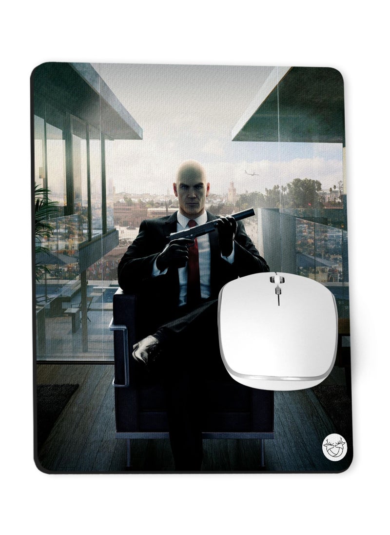 Reeman Design Mouse pad with Hitman design 