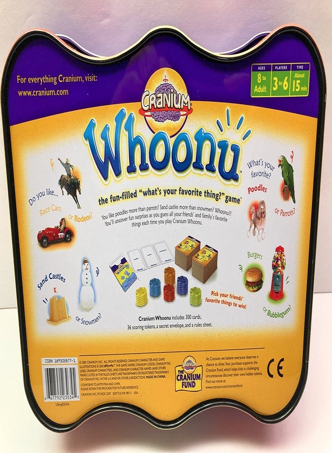 Cranium Whoonu (Tin) by Cranium - Image 2