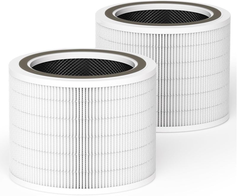 Leemone Core 200S Replacement Filter for LEVOIT Core 200S Smart WiFi Air Purifier, 3-in-1 H13 Ture HEPA Filters Activated Carbon Pre-Filter, Replace Part Core 200S-RF, 2 Pack - Image 1