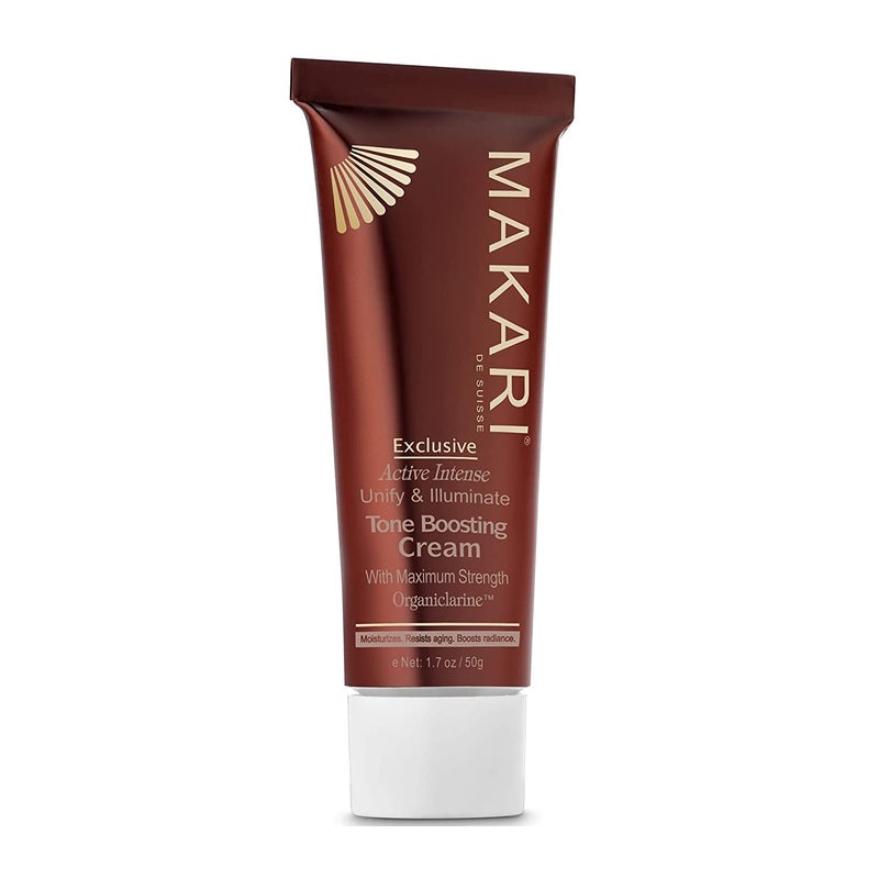 MAKARI Exclusive Active Intense Tone Boosting Face Cream (1.7 oz) | Skin-Brightening Facial Cream | Moisturizes and Softens | Smoothens Fine Lines & Wrinkles | For Dry, Normal, and Maturing Skin - Image 1