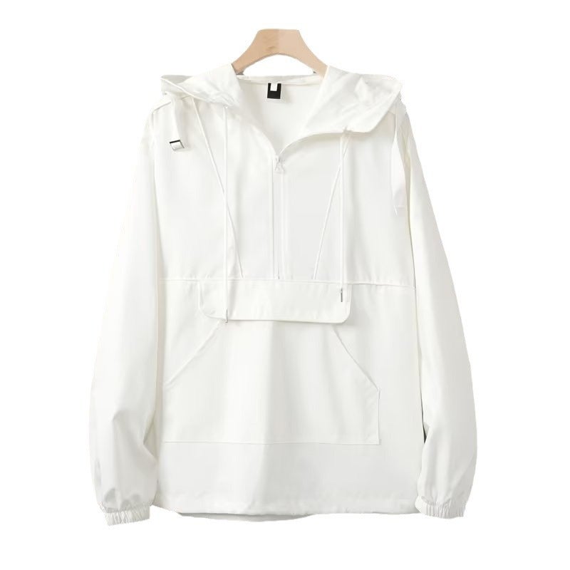 Fashionable Brand Outdoor Casual Sports Hooded Jacket Men'S Loose American High Street Splicing Functional Jacket - Image 5