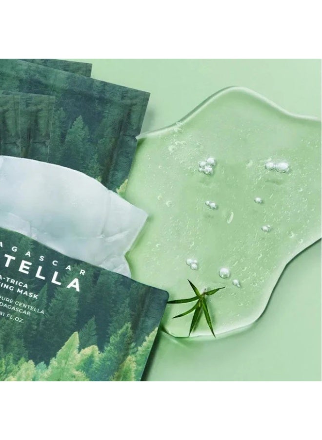 SKIN1004 Madagascar Centella Tea-Trica Relaxing Mask 1pcs 24ml - Image 2