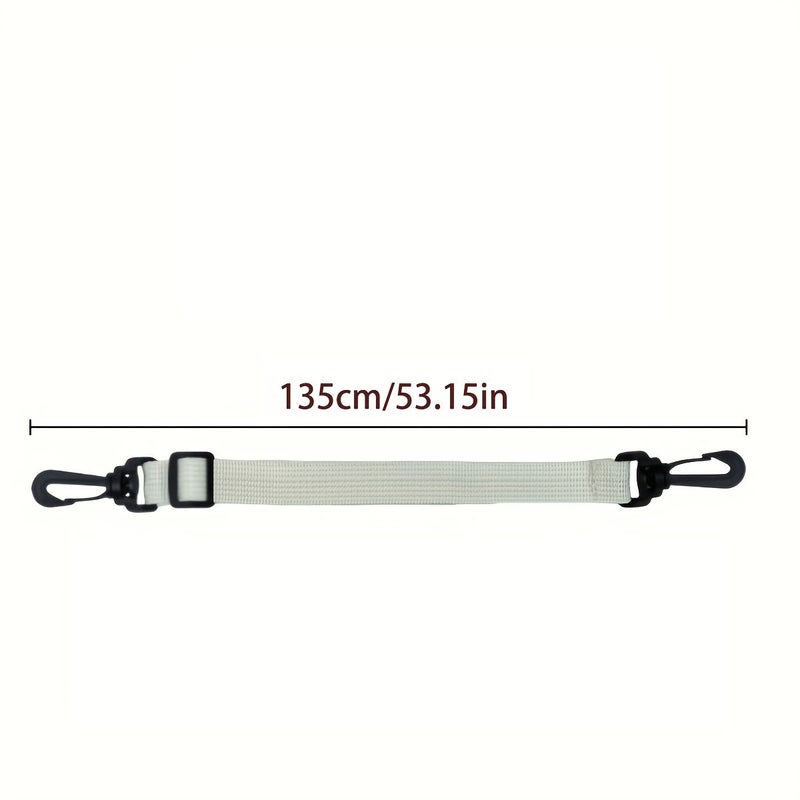 Rose Red Adjustable Shoulder Strap Water Bottle Band for 8 to 40 Oz - Image 3