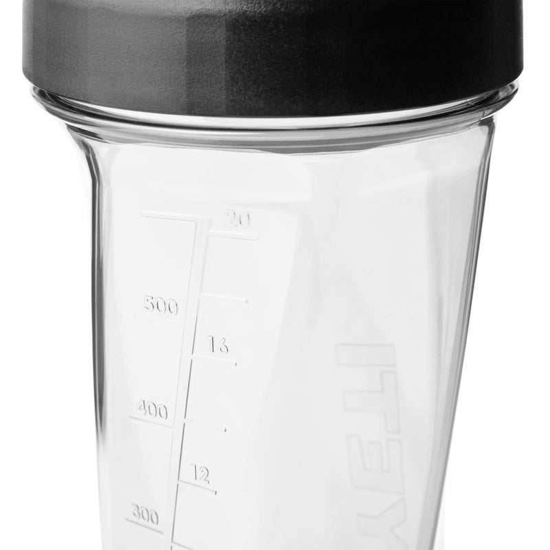 YETI Yonder Helimix Vortex Blender Shaker Bottle Holds up to 27oz | No Blending Ball or Whisk | USA Made | Portable Pre Workout Whey Protein Drink Shaker Cup | Dishwasher Safe, Clear - Image 5