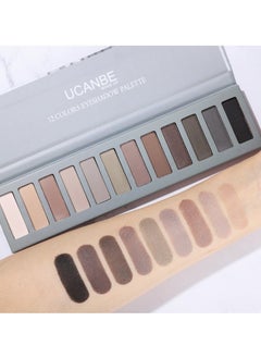 UCANBE 12 Color Matte Shimmer and Pearl Eyeshadow Palette
