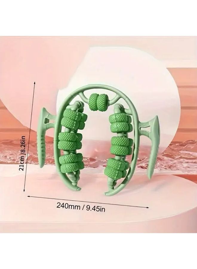 عجلة تدليك أرجوانية 26 بزاوية 360 درجة لعضلات اليوغا والبيلاتس - Image 3