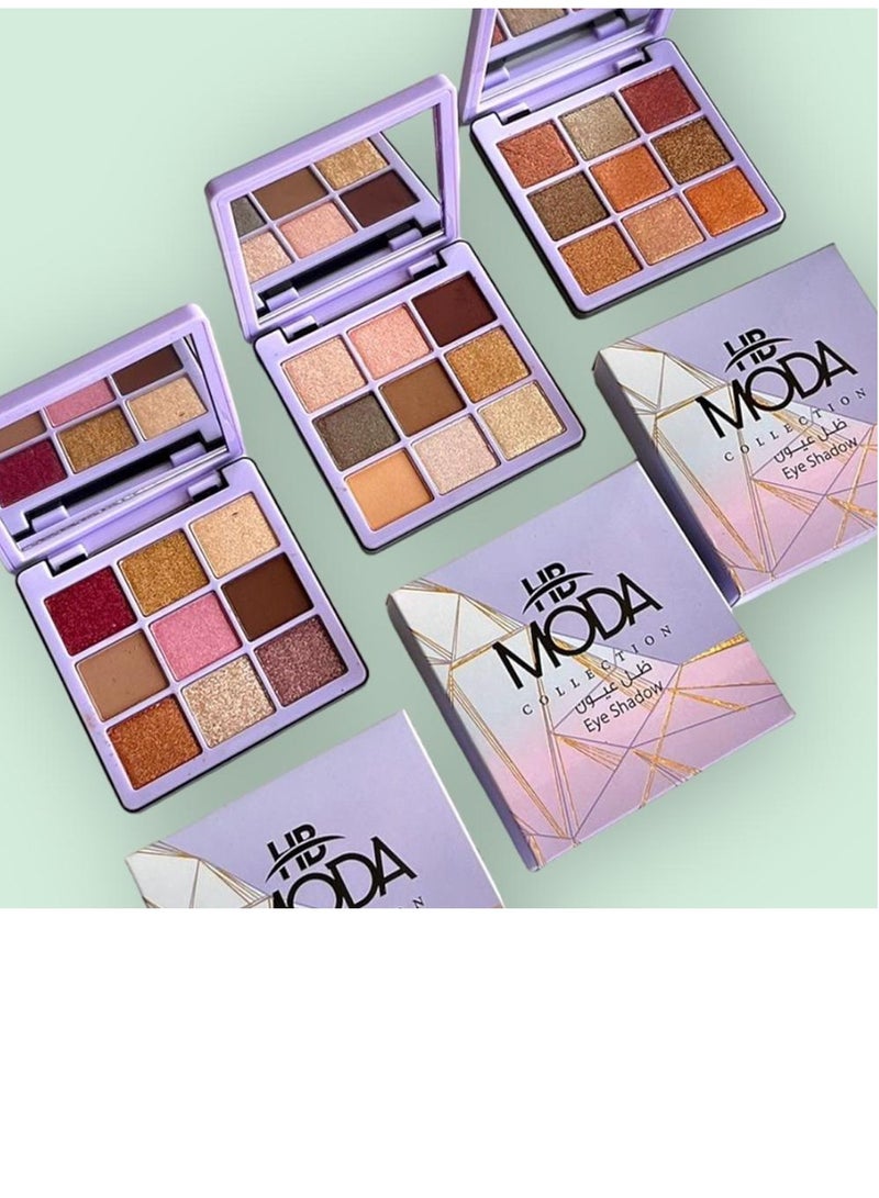 MODA eye shadow 9 color 02 - Image 3
