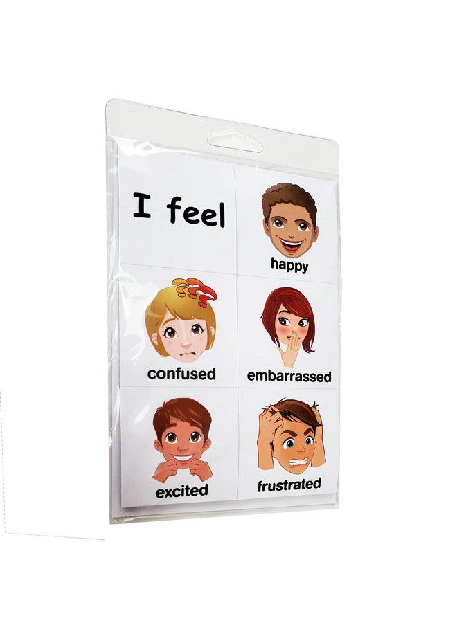 SchKIDules ® Feelings Accessory Pack: 17 Feelings Magnets And An I Feel Sentence Starter - Image 1