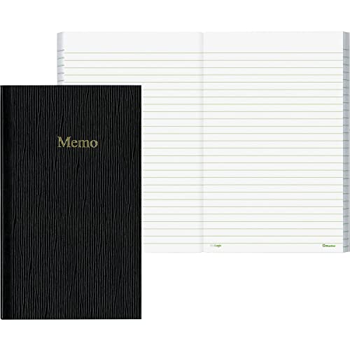 Blueline Memo Pad 6.75x4-Inch 100 Pages, Black (A385) - Image 1