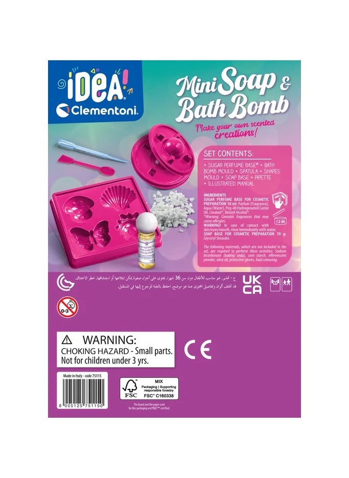 Clementoni Clementoni Idea Soaps and Bath Bombs | Do it Yourself | DIY Craft Kit | Educational & Learning | Creative Gift for Kids and Adults  - Image 5