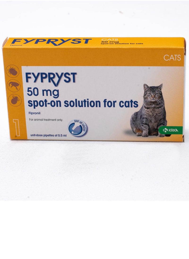 null - Fypryst 50 mg spot-on solution for cats - Image 1