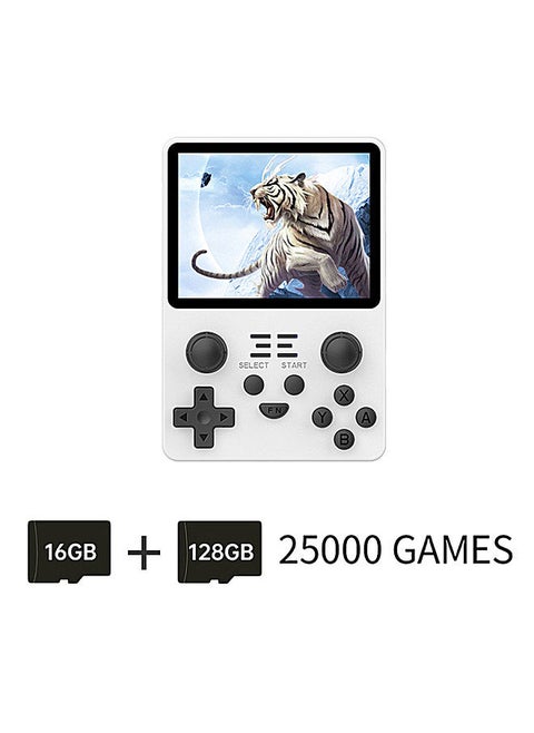 RGB 20S Handheld Game Console Retro 3.5inch Retro Gaming Built-in 2500 Games 16G+128G Support Type-C Fast Charging 2.4G/5G/Wifi Connect Data Transmission