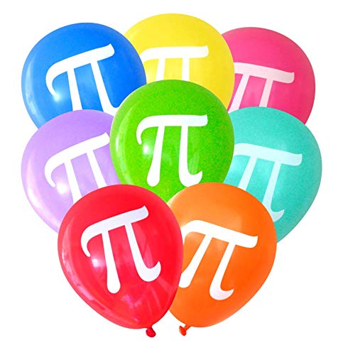 Nerdy Words Pi Balloons (16 pcs) Assorted Colors by Nerdy Words - Image 5