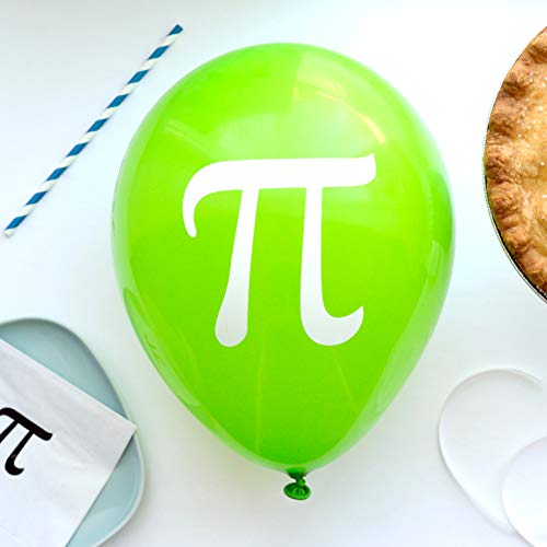Nerdy Words Pi Balloons (16 pcs) Assorted Colors by Nerdy Words - Image 3