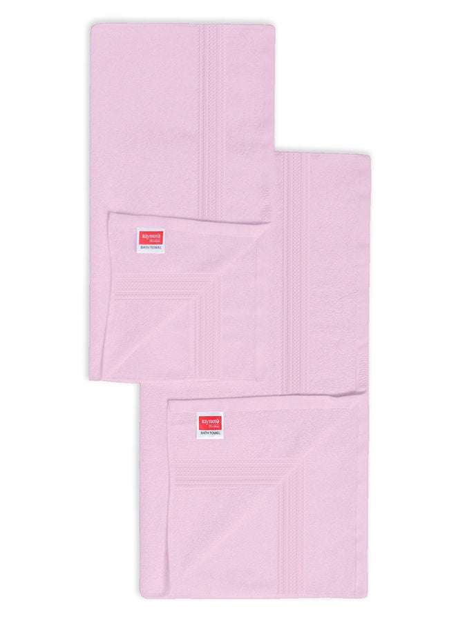 Raymond Raymond Home Towel Gift Sets 450 GSM 2 Bath & 2 Hand Towels Super Soft  Pure Cotton (75 x 150 cm(1)+ 60 x 120 cm(1) + 40 x 60 cm (2)) Towel - Image 3