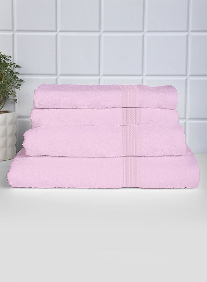 Raymond Raymond Home Towel Gift Sets 450 GSM 2 Bath & 2 Hand Towels Super Soft  Pure Cotton (75 x 150 cm(1)+ 60 x 120 cm(1) + 40 x 60 cm (2)) Towel - Image 4