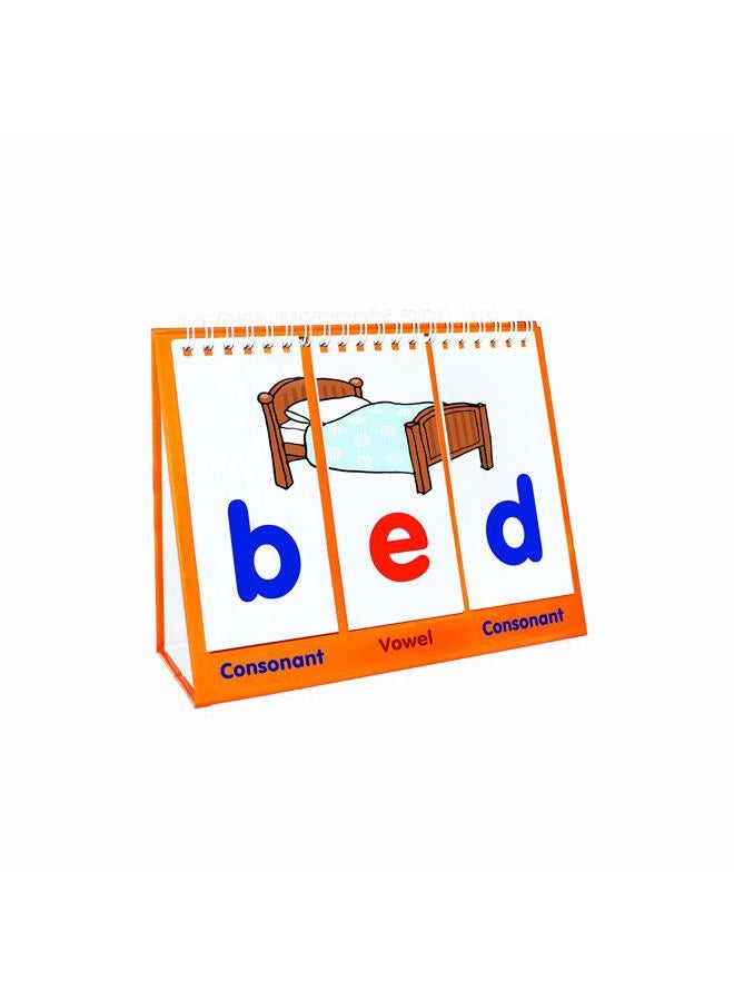 Junior Learning CVC Flips | Literacy Educational Flip Chart | Learn How to Spell Consonant - Vowel - Consonant Words | Ages 4-5, Reception - Year 1 - Image 5