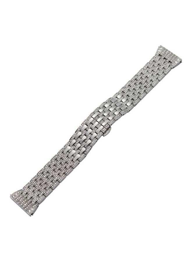 For Huawei Watch GT2e GT2 46mm Masonry strap Silver - Image 3