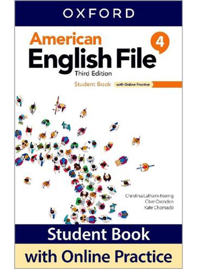 American English File Level 4 Student Book With Online Practice Ed 3