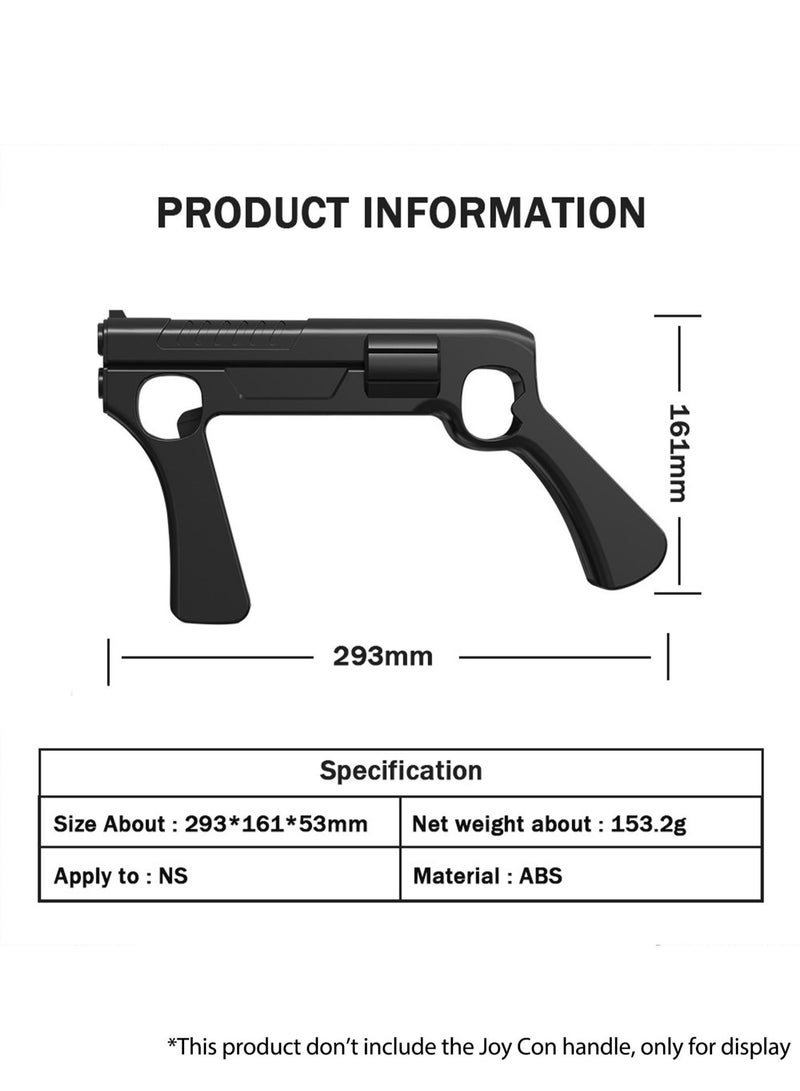 MissTiara Game Gun Grip Cover for Nintendo Switch and Switch OLED Joy Con Controller Grip - Image 2