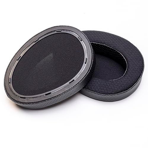 Voarmaks Memory Foam Cushion Ear Pads for Hifiman Arya Ananda Edition XS X HE1000se HE1000 V2 Jade II Headphone Replacement EarPads (Polyester-Fenestrated) - Image 5