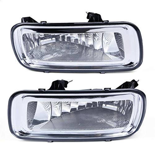 PIT66 Front Bumper Fog Lights Compatible with Ford F150 2004 2005 2006Fit Lincoln Mark LT 2006 Fog Lamp Assembly Driver Passenger Side neblineros para autos delanterofaros antiniebla