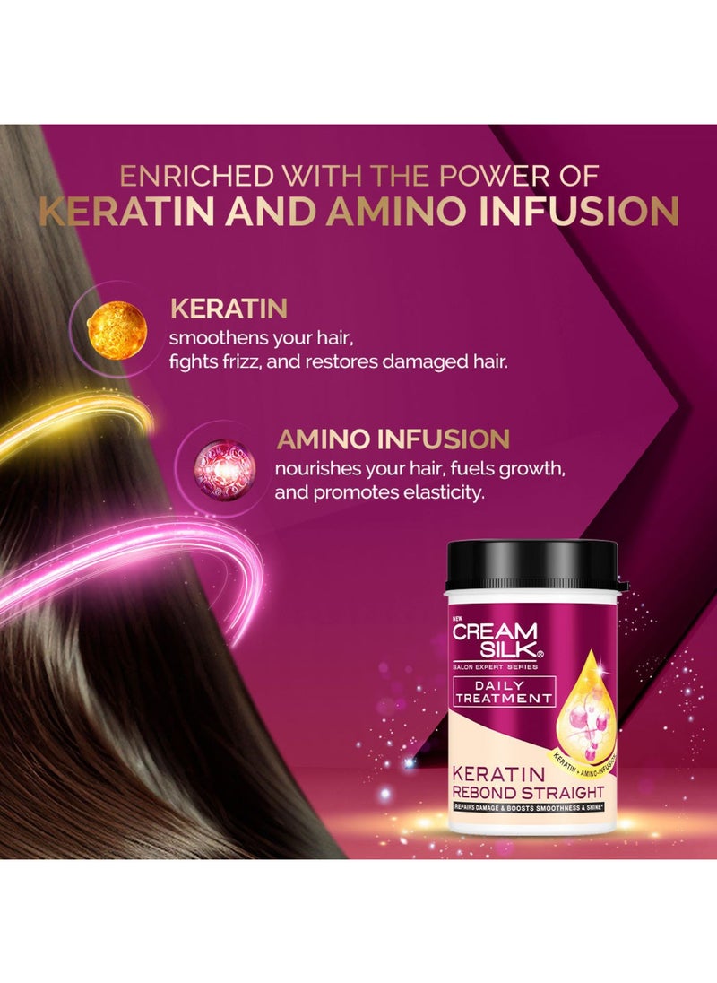 Creamsilk - Treatment Keratin Rebond Straight 650ml - Image 1