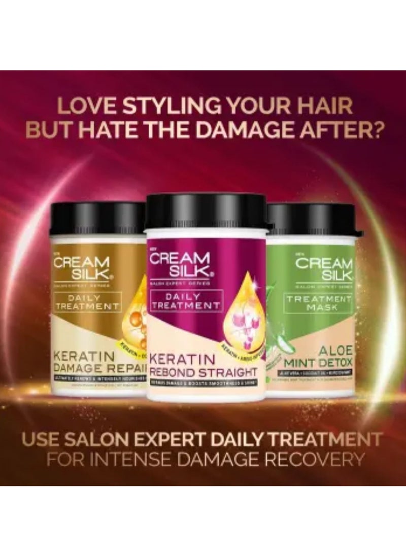 Creamsilk - Treatment Keratin Rebond Straight 650ml - Image 1