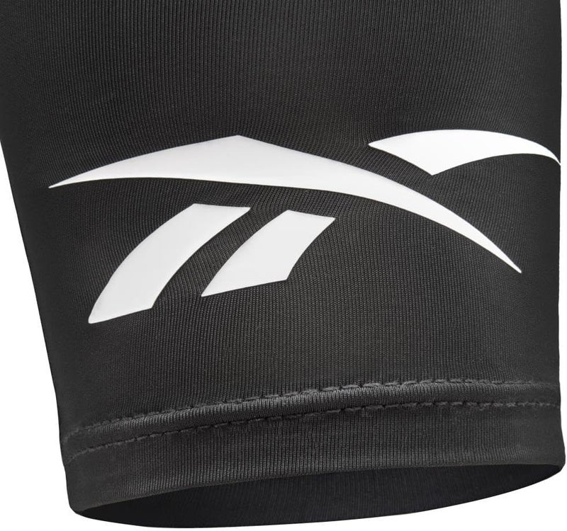 Reebok أكمام ضغط رباعية من ريبوك - أسود - L/XL - Image 5