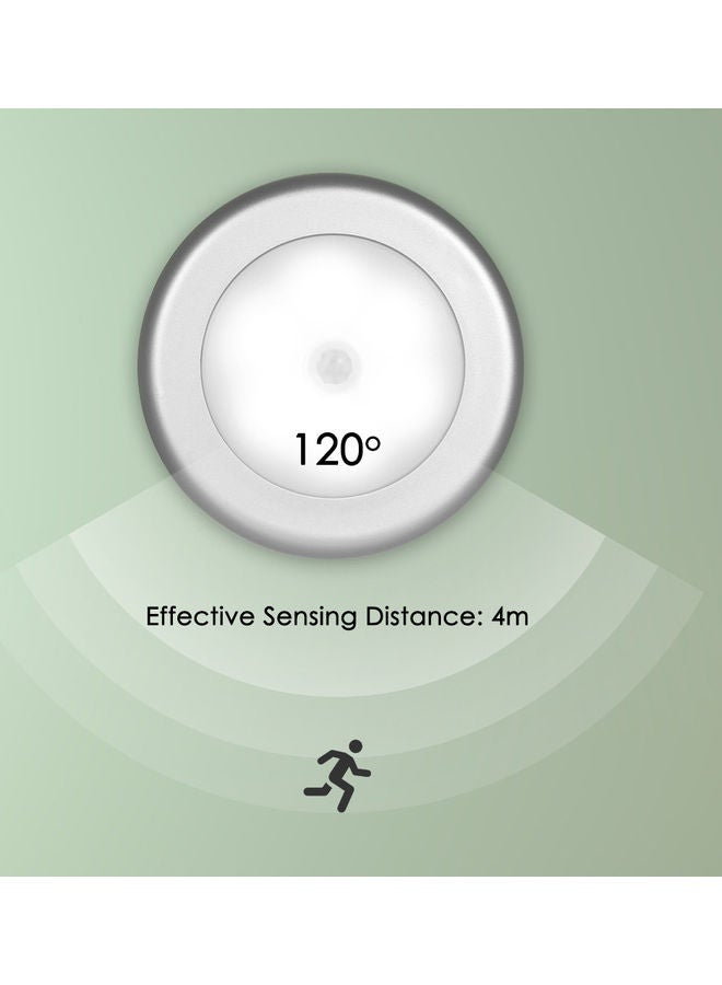 Loquat 6-Piece Ultra-Bright LED Magnetic Motion Sensor Light White - Image 4