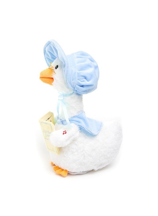 Cuddle Barn - Mother Goose Animated Stuffed Animal, Talking, Story-Telling Plush Toy for Kids, 14" - Image 4