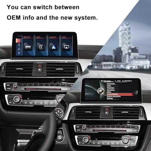 PEMP Linux Screen for BMW F30 F31 F32 F33 F34 F35 F20 F21 F22 NBT CIC Wired and Wireless Apple CarPlay Retrofit Android Auto 328i 320i Accessories Radio (2012-2017) - Image 4