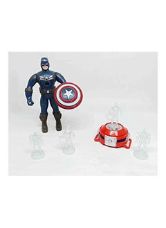 MARVEL Superhero Action Figure With Projector And Luminous Clock Sound 